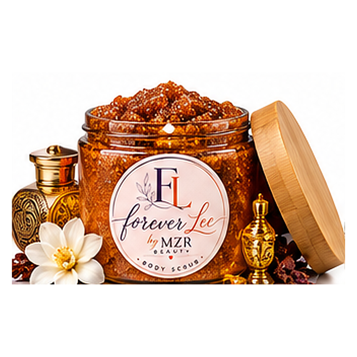 Warm and Earthy Collection Slot: Jars surrounded by Warm and Earthy ingredients