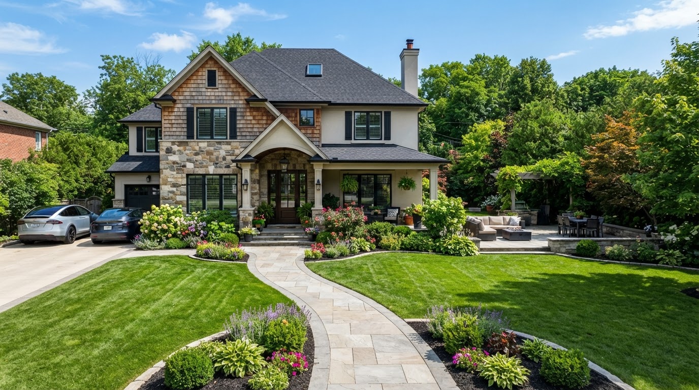 Pristine Luxury Lawn & Plantings
