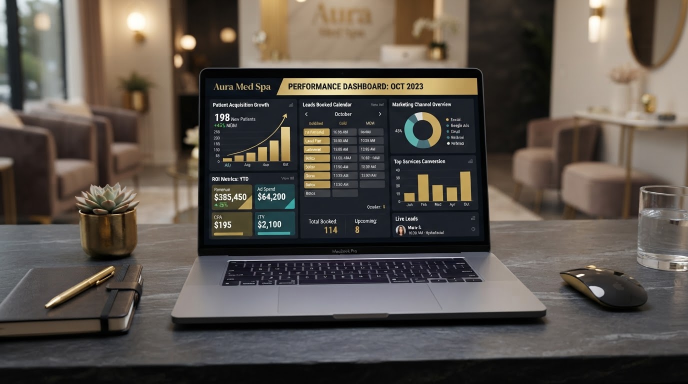 Patient Growth Analytics & Marketing Dashboard
