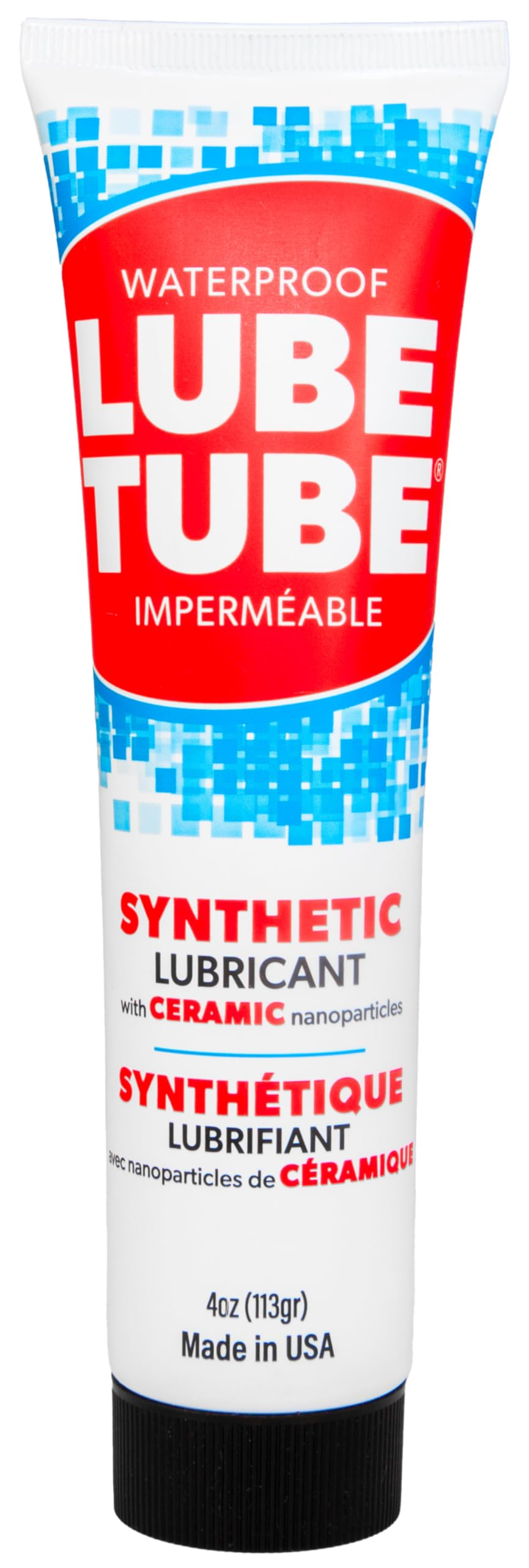 Waterproof Lube Tube / Synthetic Lubricant with Ceramic Nanoparticles (4 oz)