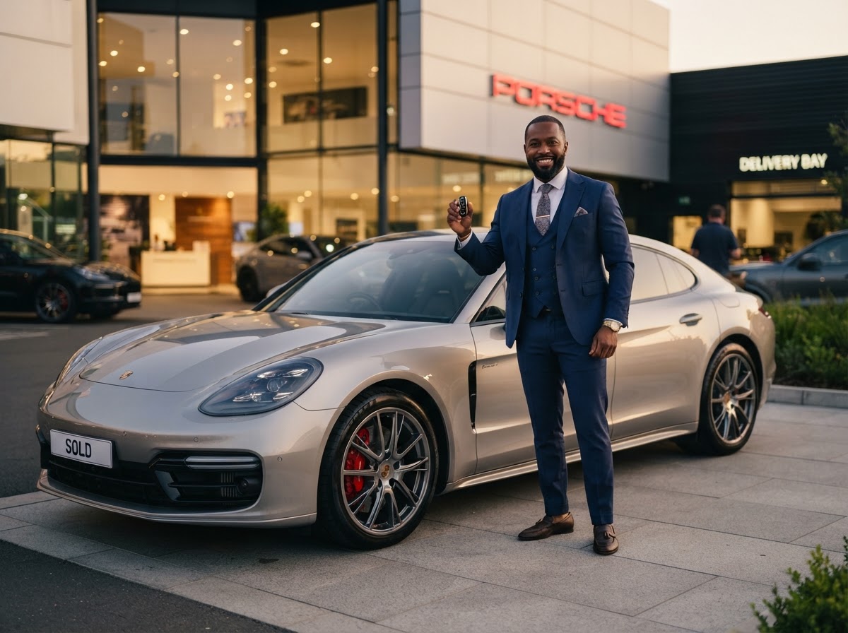 Purchased Brand New Luxury Car