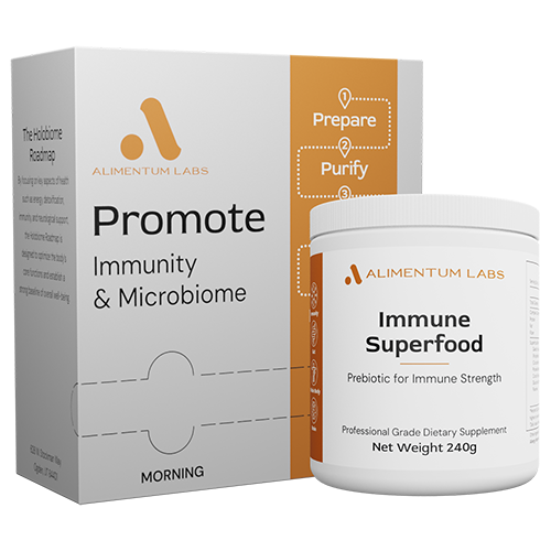 PHASE 3 · Month 3: Promote – Immunity & Microbiome
