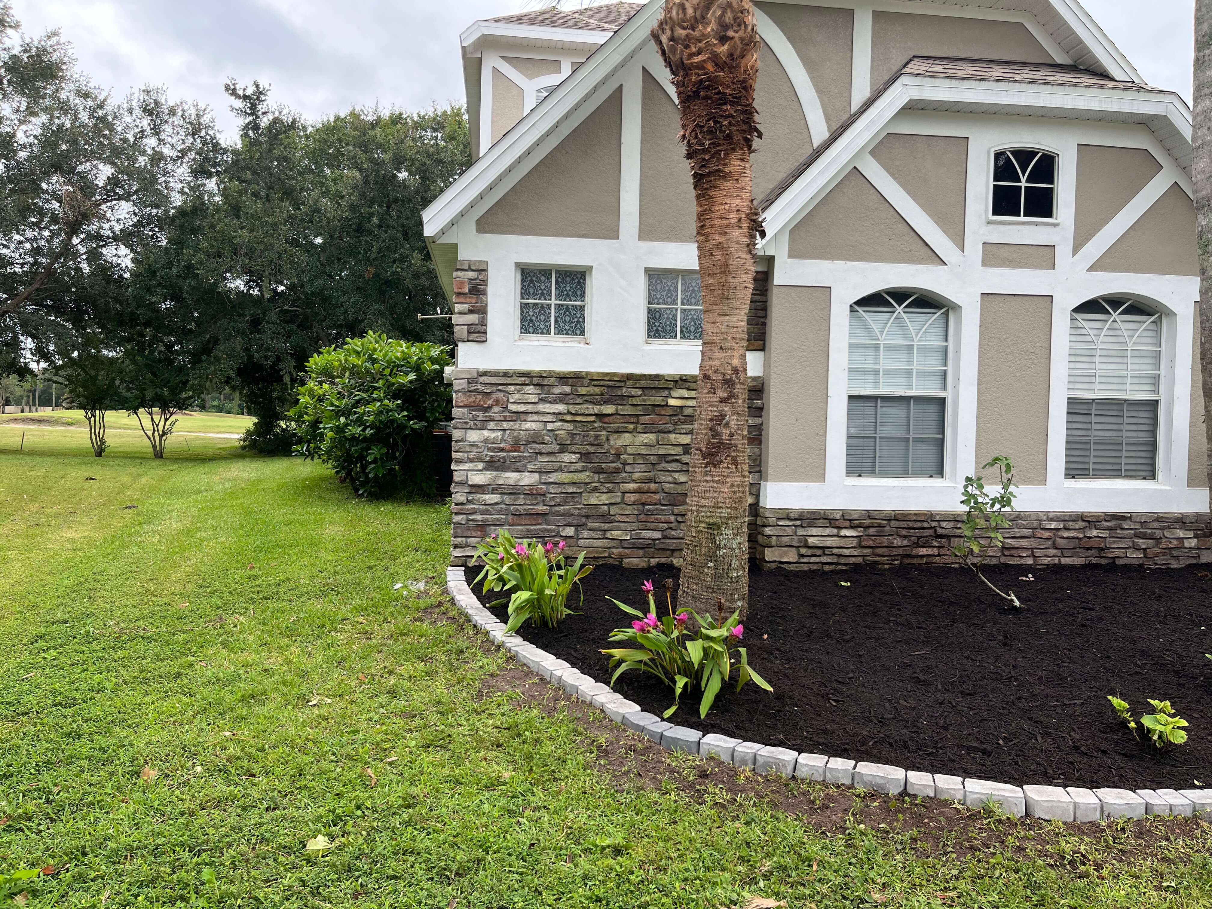 Stone installation