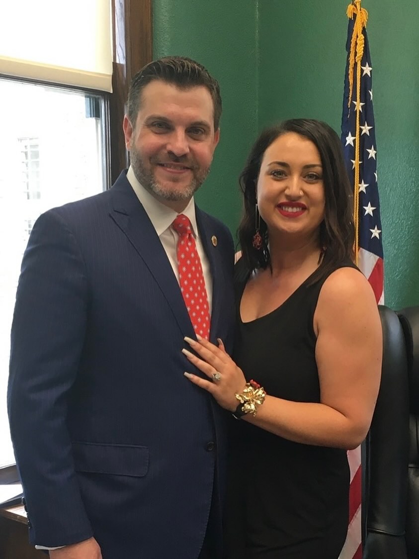 Judge Leward LaFleur and his wife Brooke LaFleur