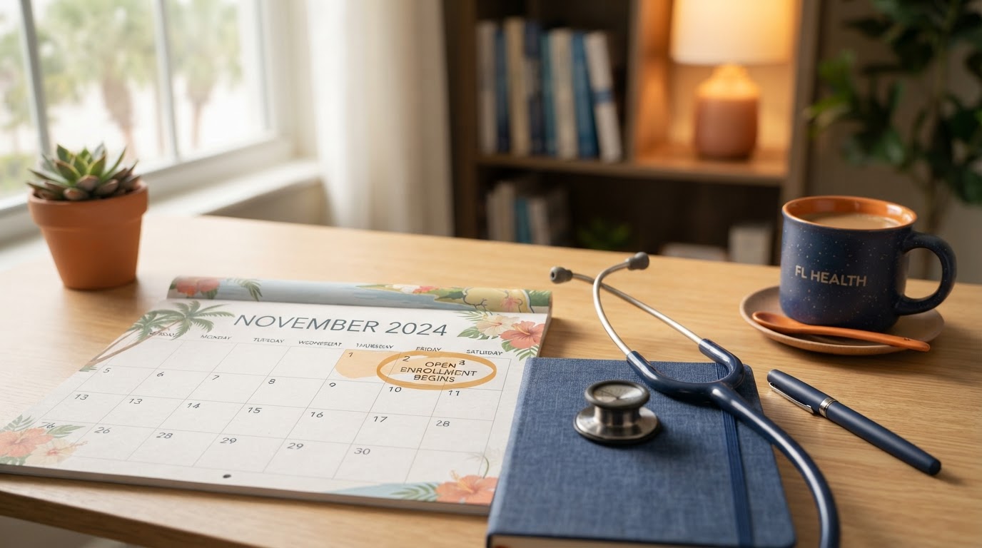 Open Enrollment Starts November 1: Florida's 2027 Health Insurance Guide — open enrollment November 1 Florida