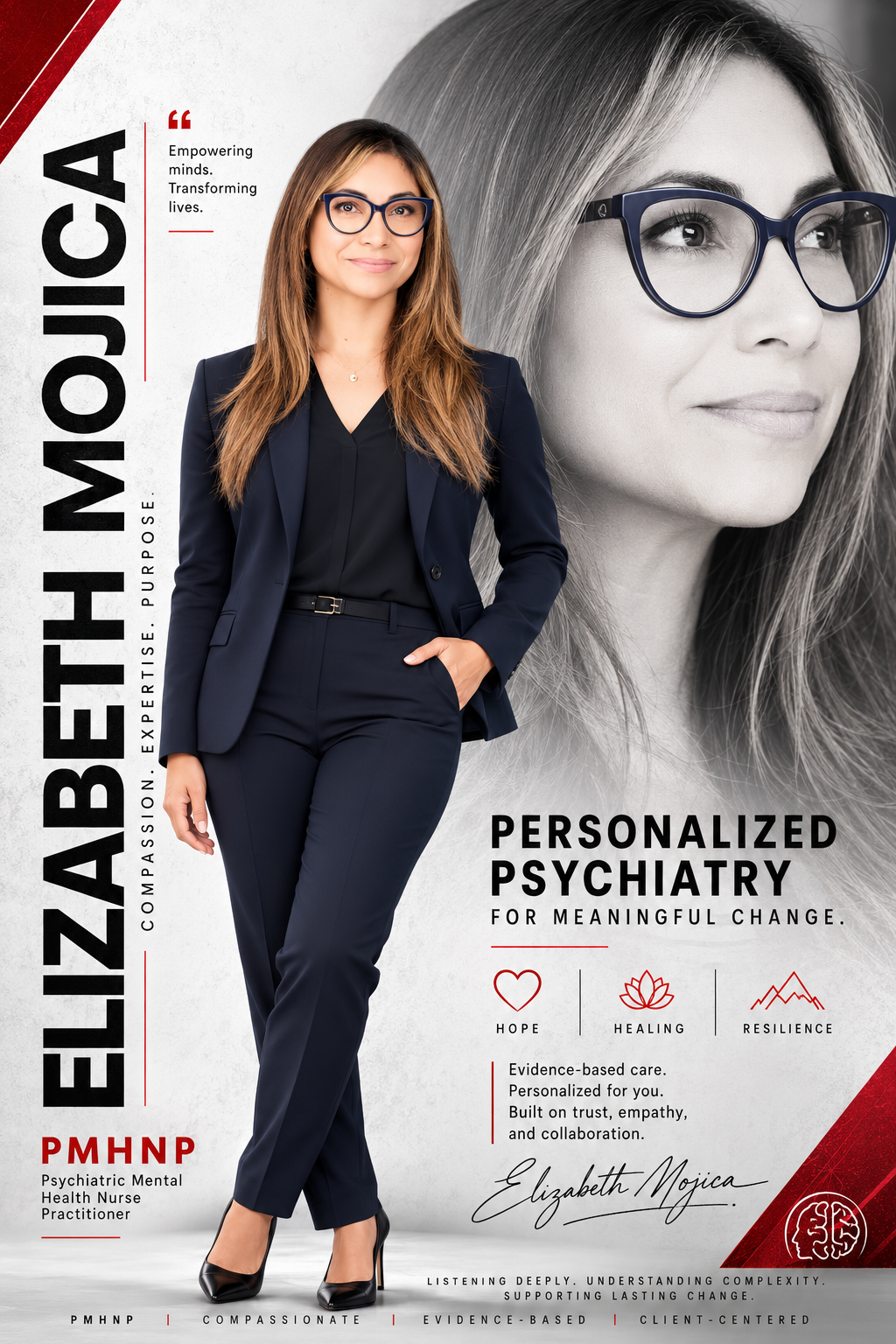 Elizabeth Mojica, PMHNP-BC Professional Practice Overview