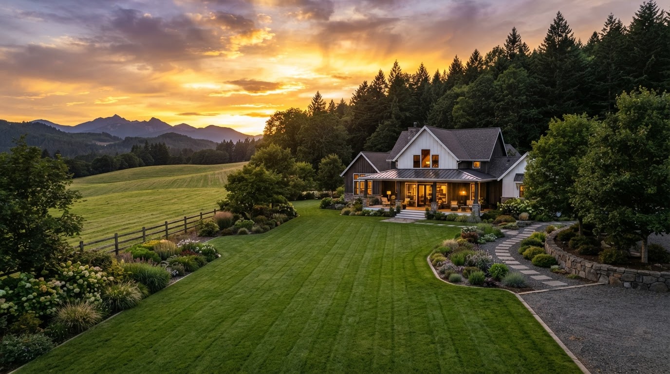 Landscaping and lawn care project by Metro Mowing Services and Maintenance LLC in Gaston OR