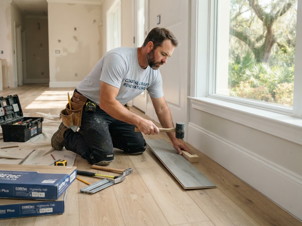 Oak Hardwood Flooring Installation