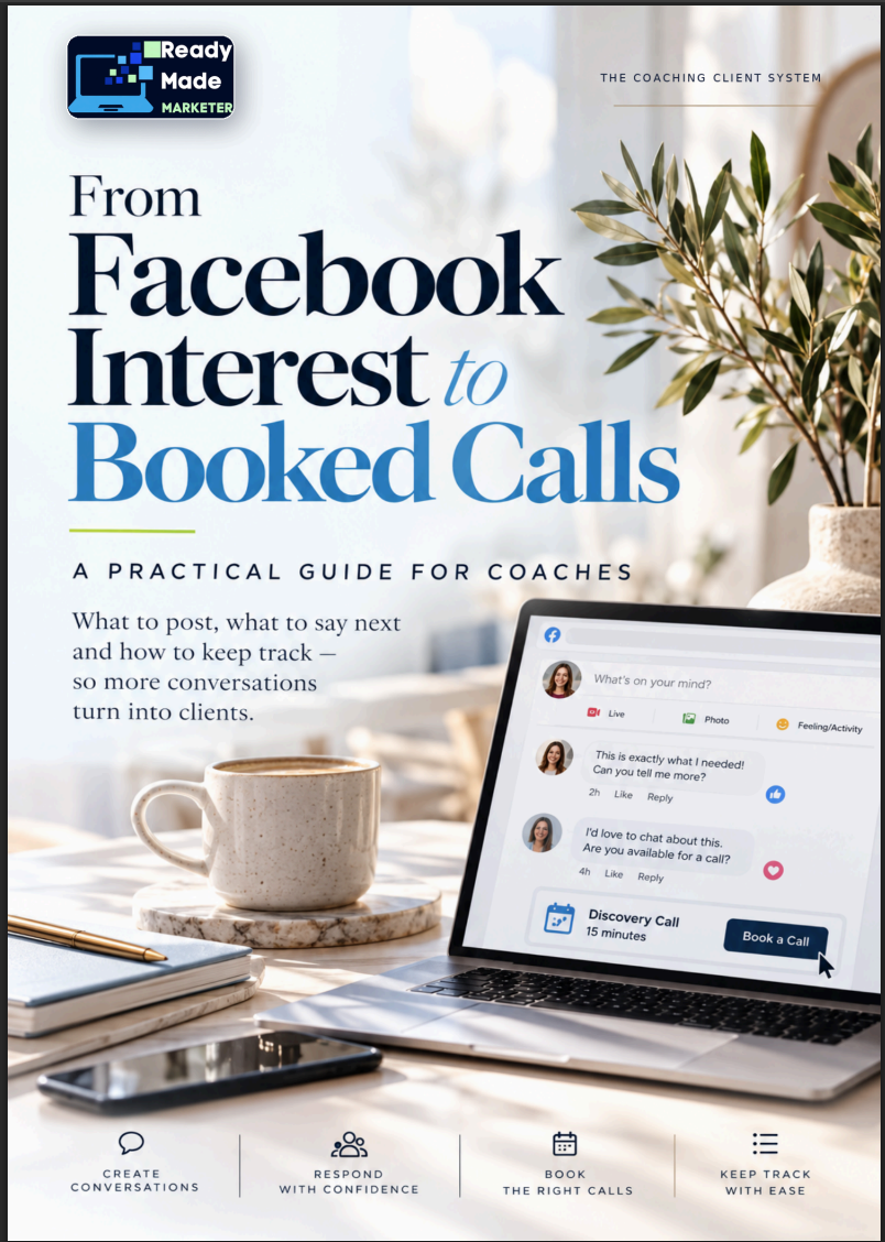 From Facebook Interest to Booked Calls — Front Cover