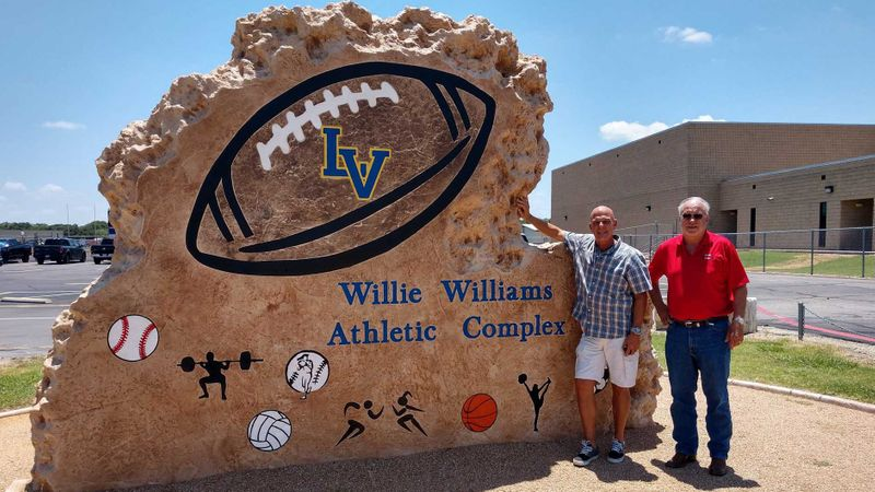 Willie Williams Athletic Complex Emblem Boulder