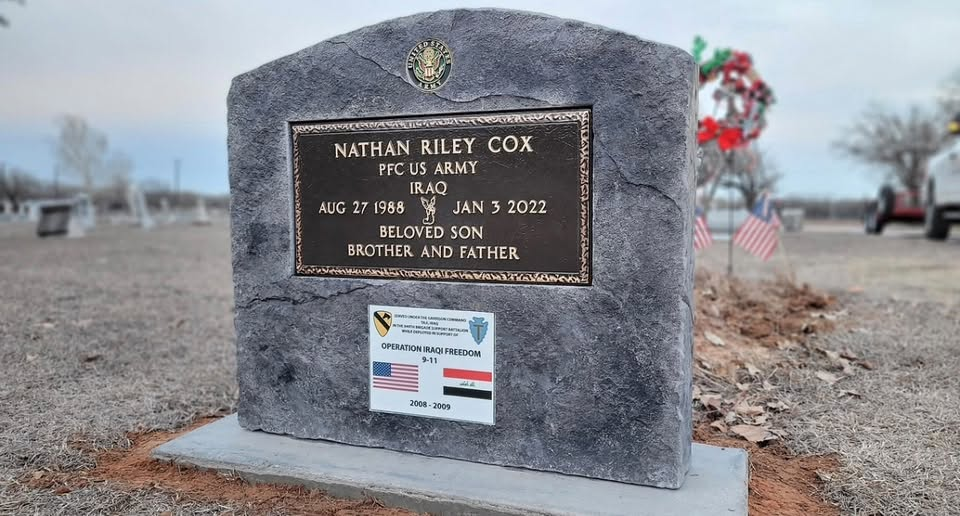 Nathan Riley Cox Memorial Monument