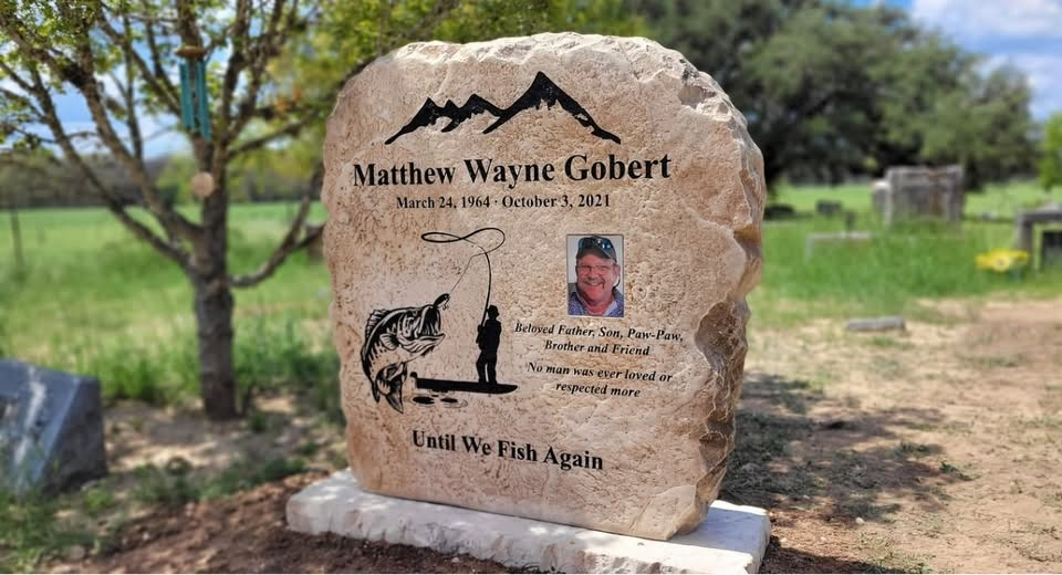 Gobert 'Until We Fish Again' Boulder