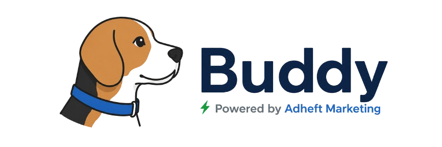 Buddy powered by Adheft Marketing