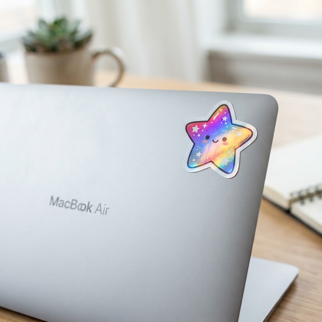 Starstruck Metallic Sticker