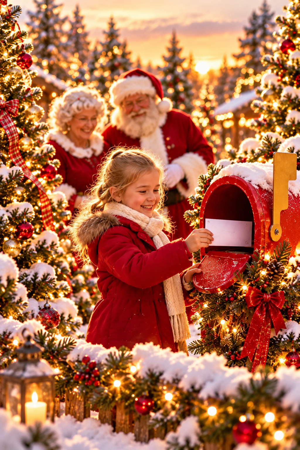 Win a Free Tree - North Pole mailbox giveaway