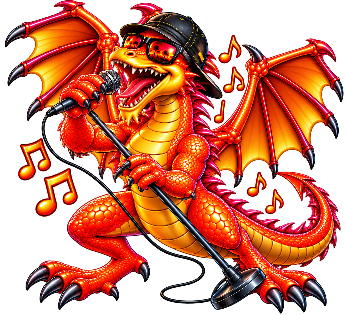 The Lead Singer Dragon — the Lou's Blues Dragon
