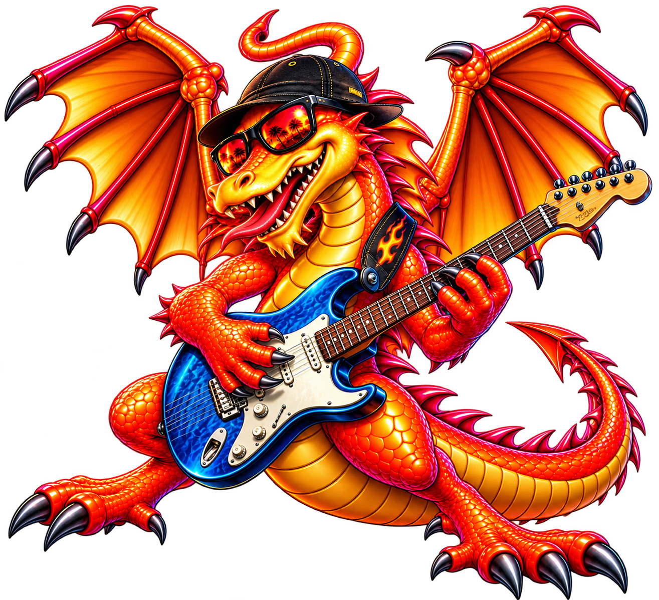 The Blues Dragon — the Lou's Blues Dragon