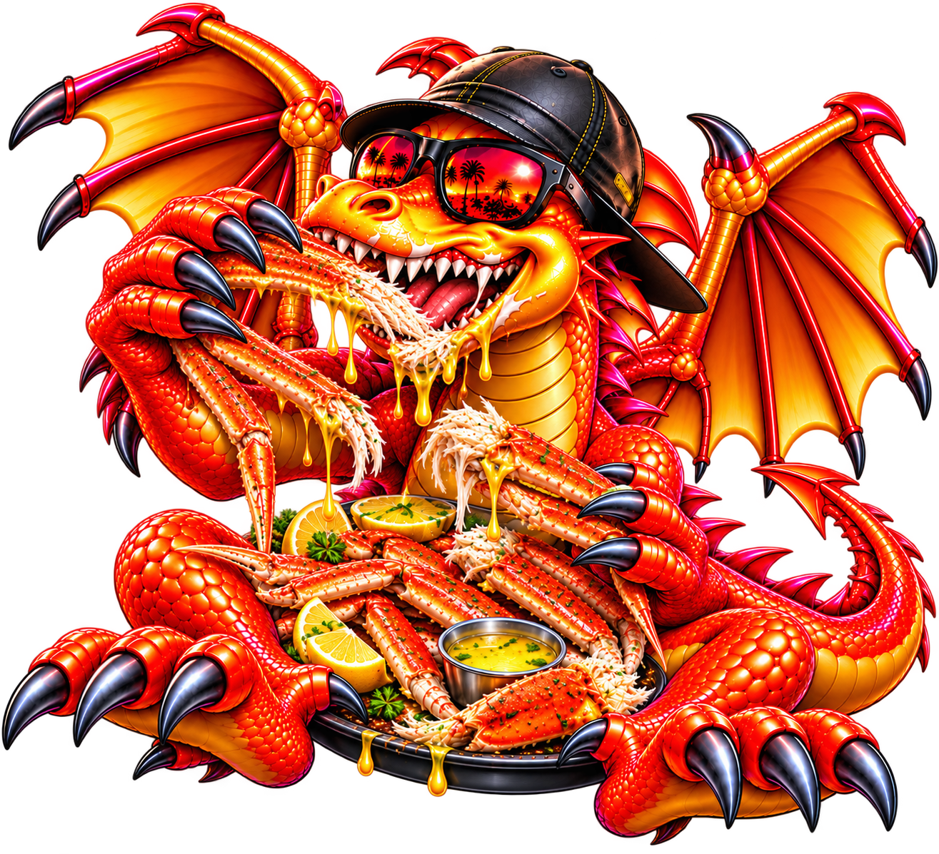 The Seafood Sensation — the Lou's Blues Dragon