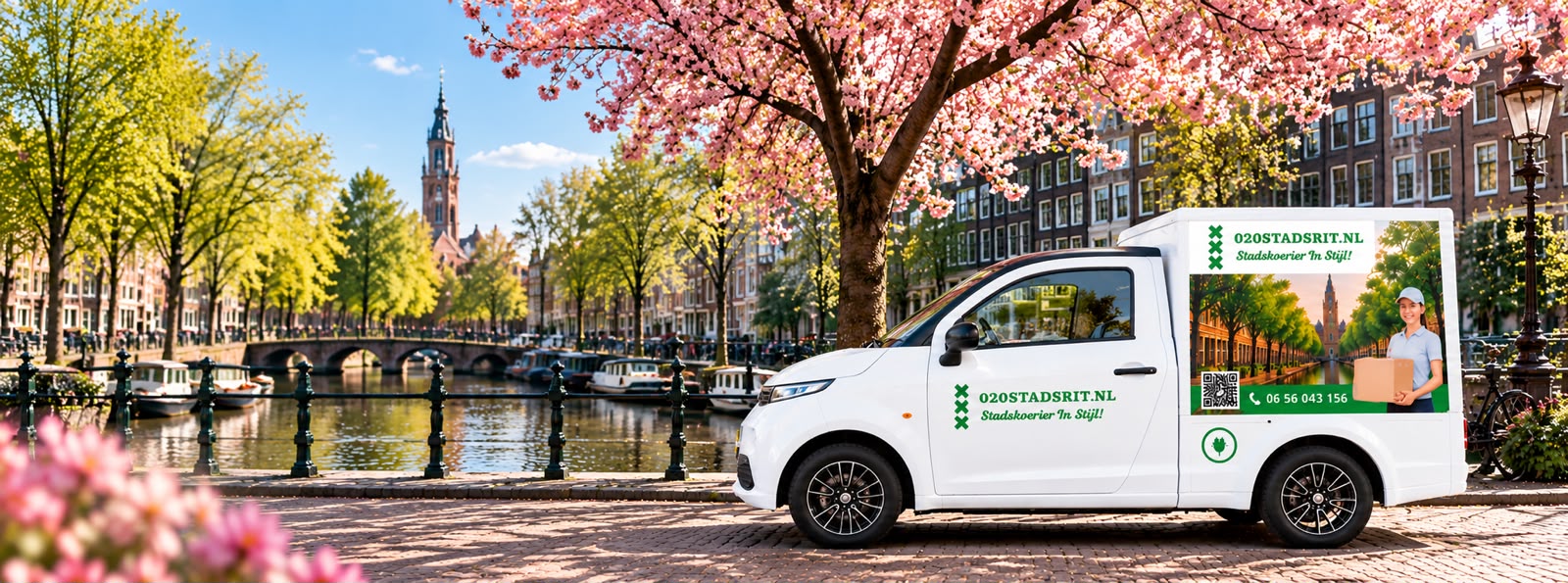 Amsterdam bloesempark wandelpad