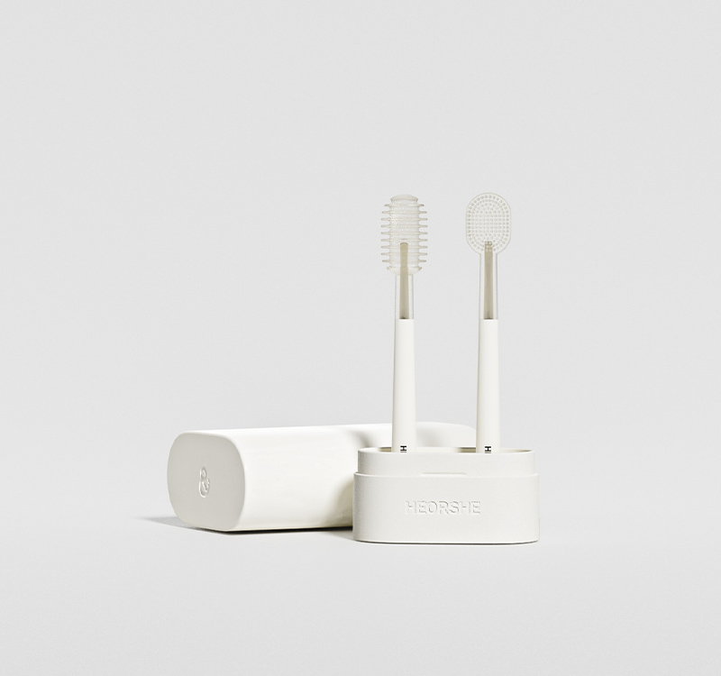 Baby Oral-Care Toothbrush — White