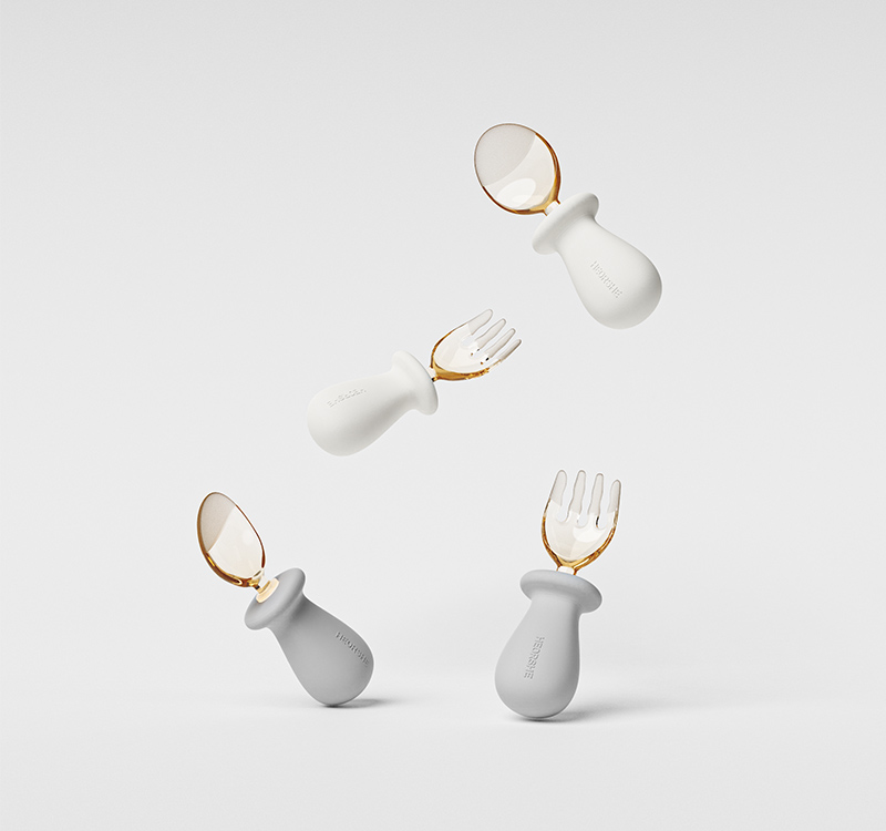 Tiny Spoon & Fork Set