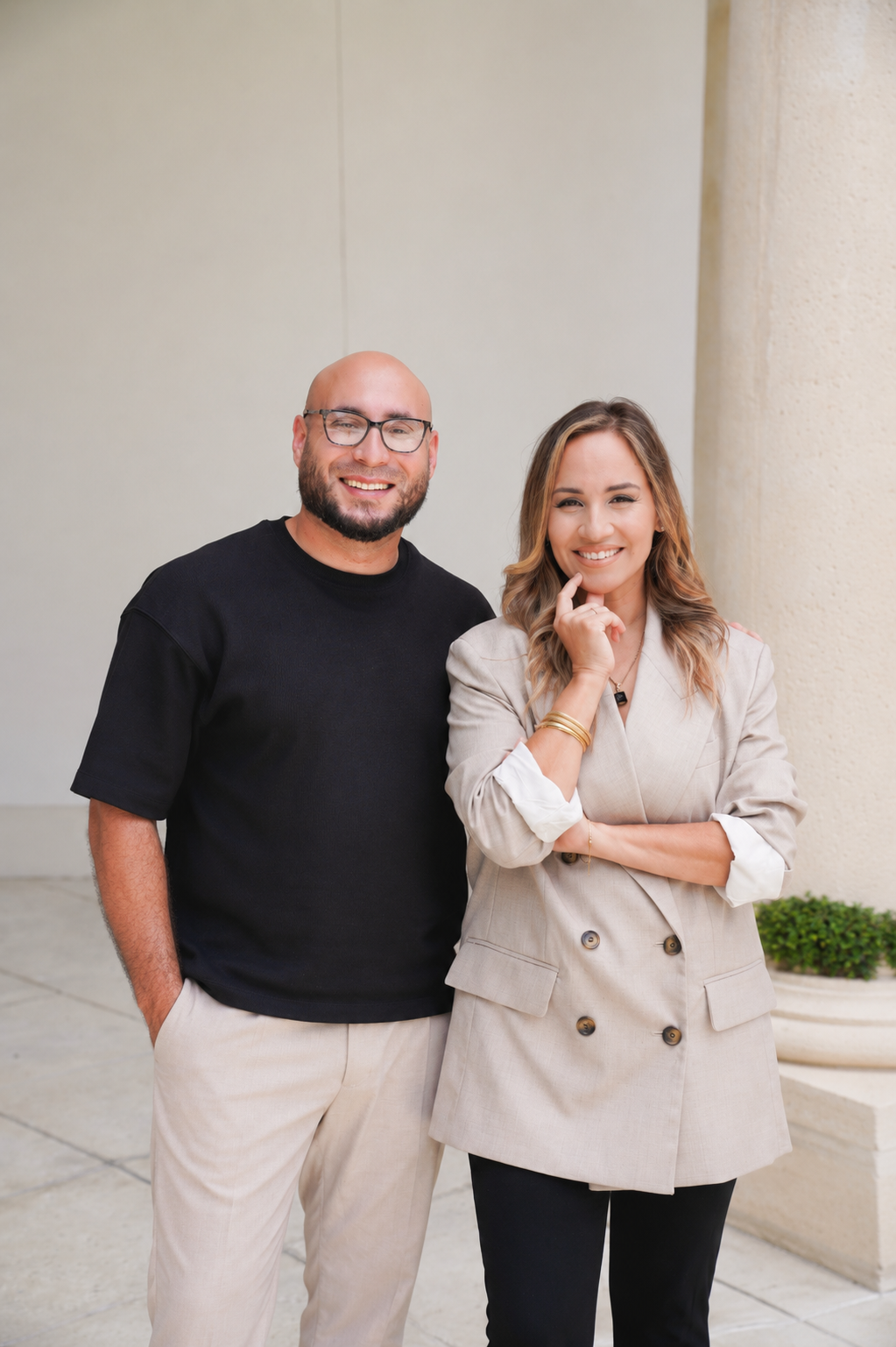 Jessica and David Macias of Haus M, a husband-and-wife real estate team in Orlando