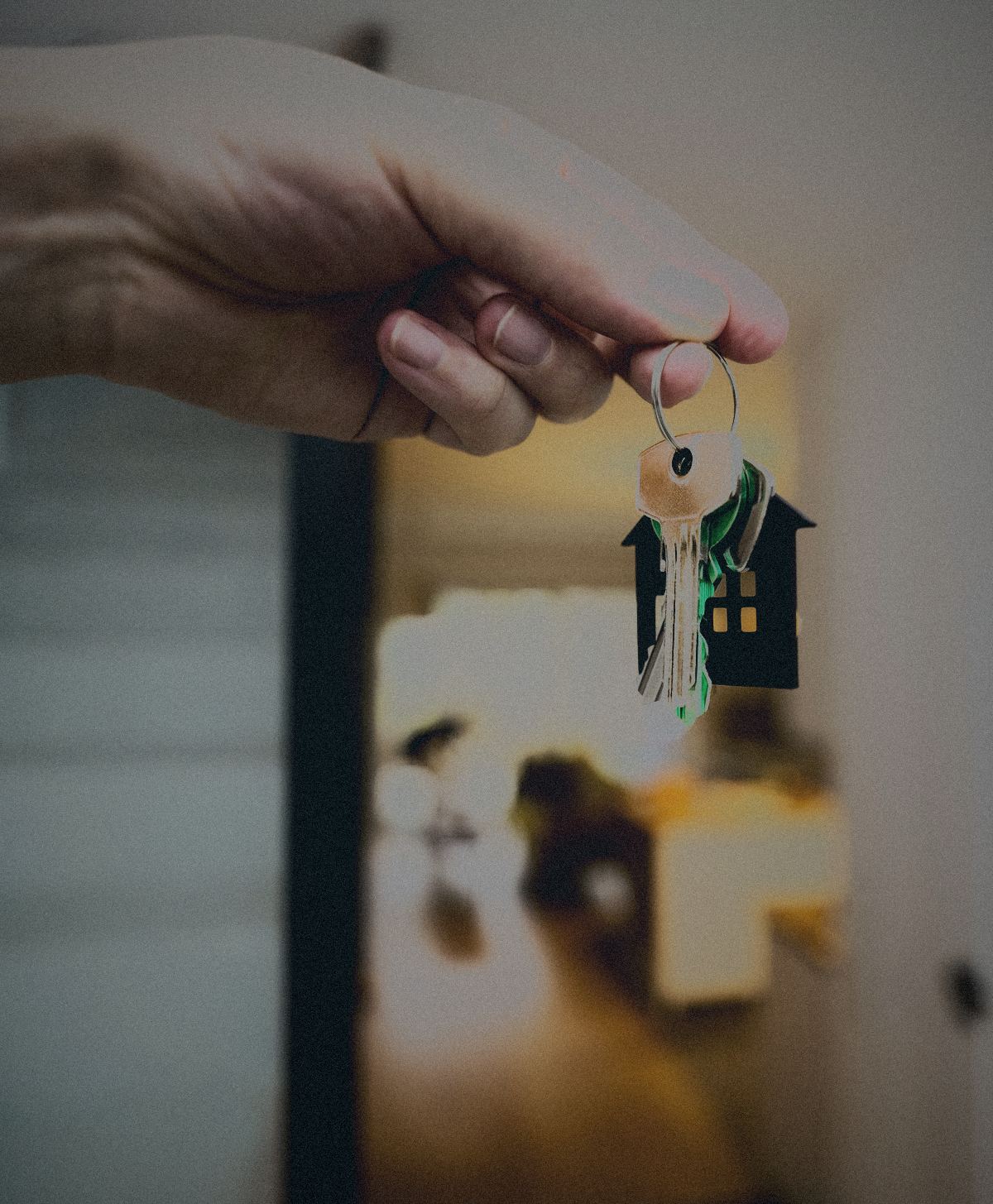 Real estate investor reviewing paperwork at a closing
