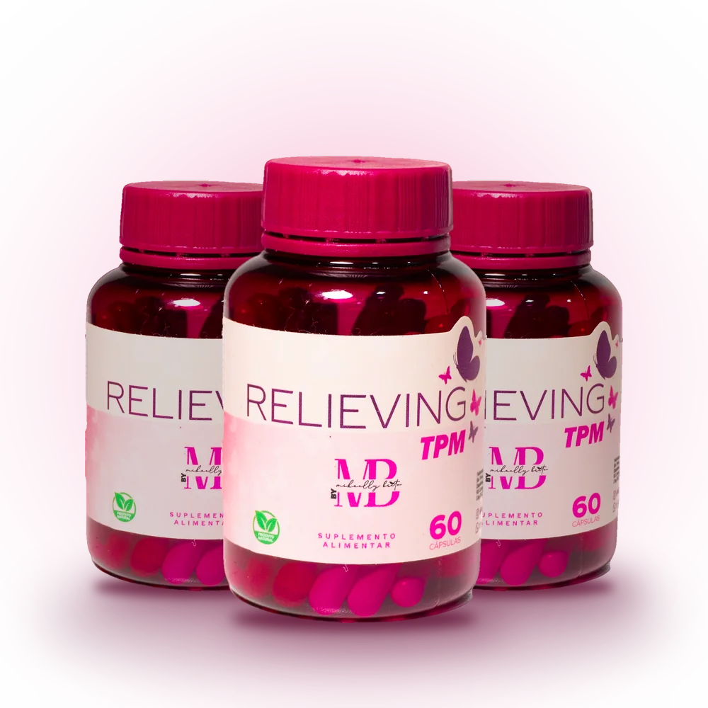 Kit com 3 frascos de Relieving TPM