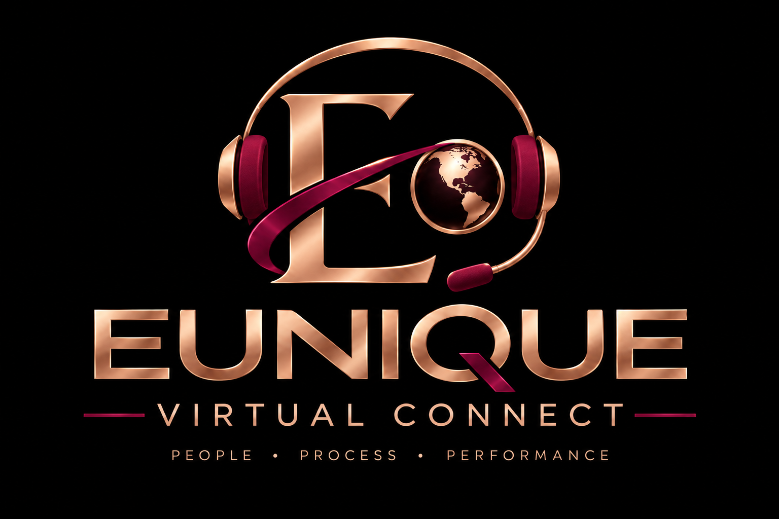 Eunique Virtual Connect Logo