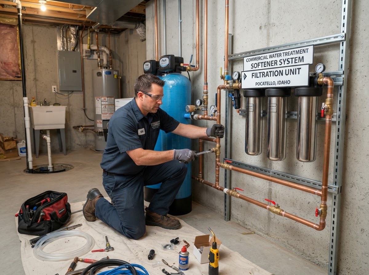 Whole-Home Water Softener & Filtration System
