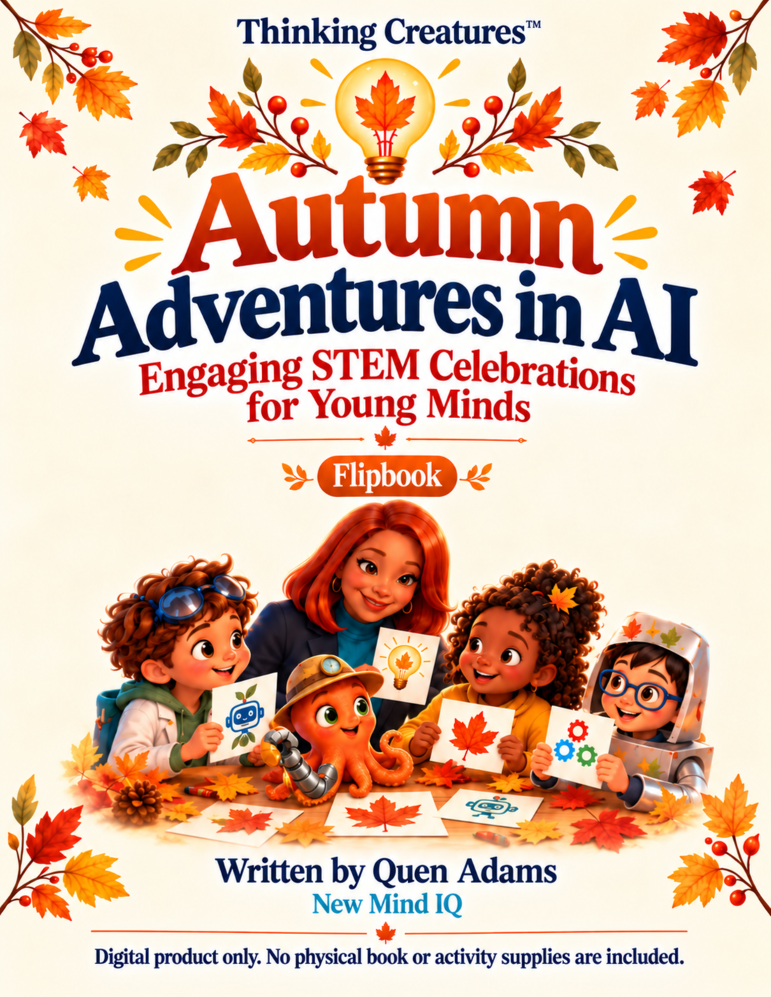 Autumn Adventures in AI — Flipbook Cover