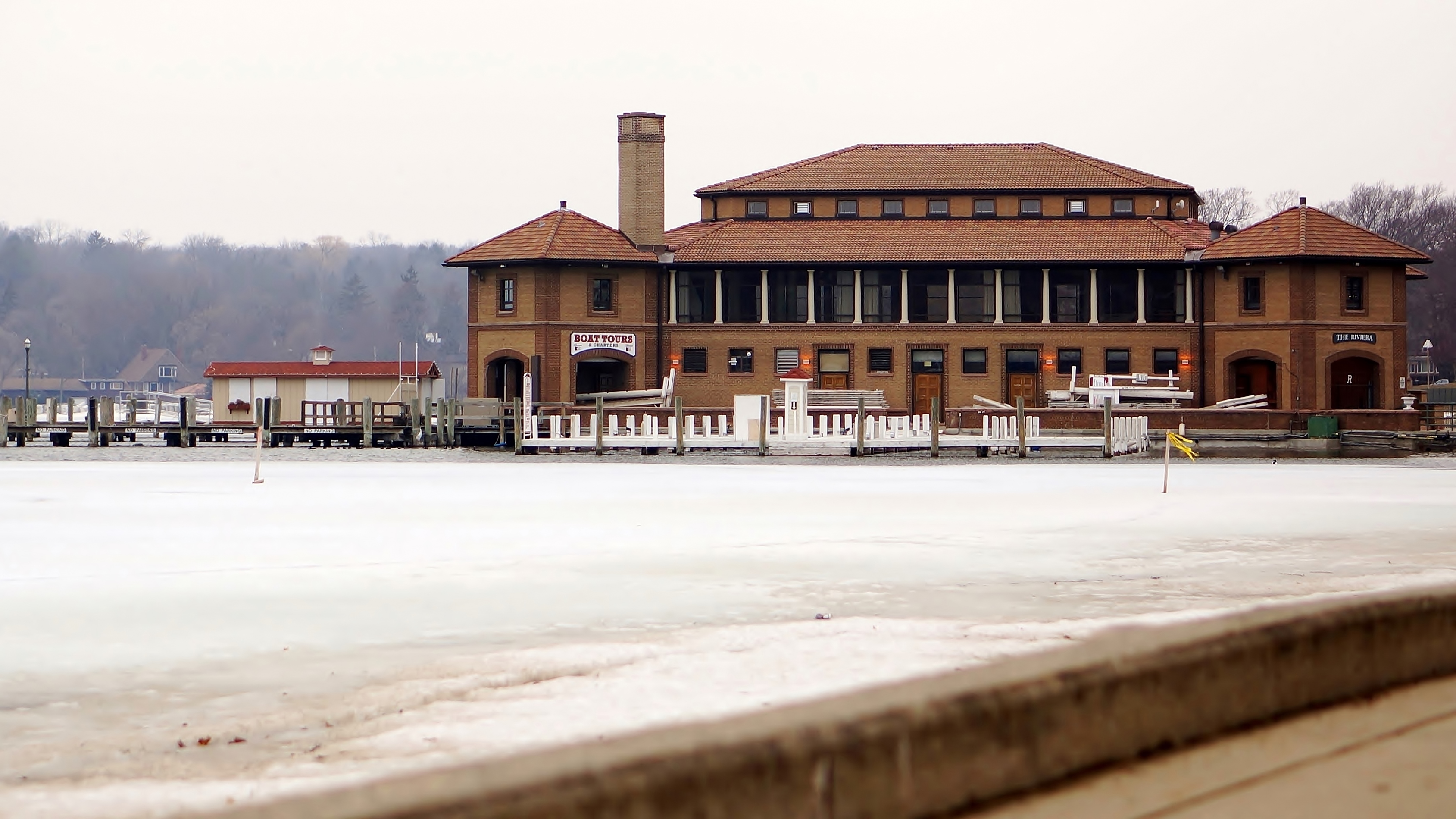 Geneva Lake waterfront near Fontana-on-Geneva Lake, Wisconsin