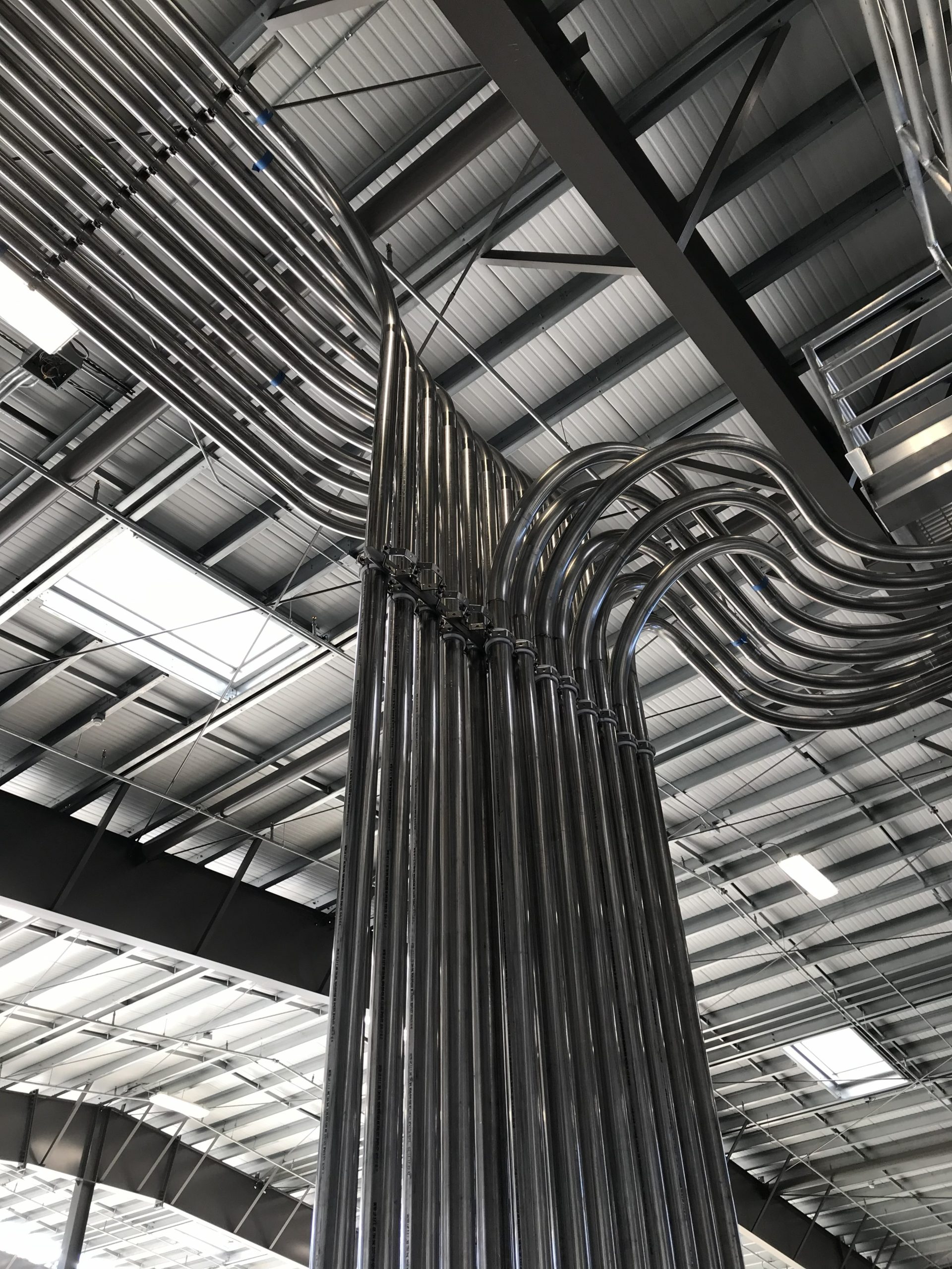 Overhead Pipe Setting