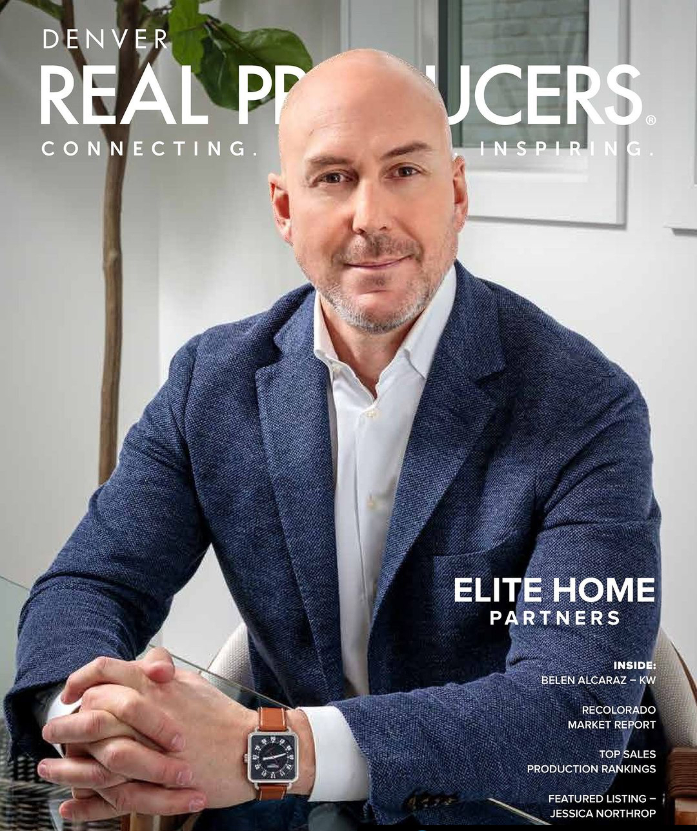 Real Producers Magazine featuring Brendan Bartic