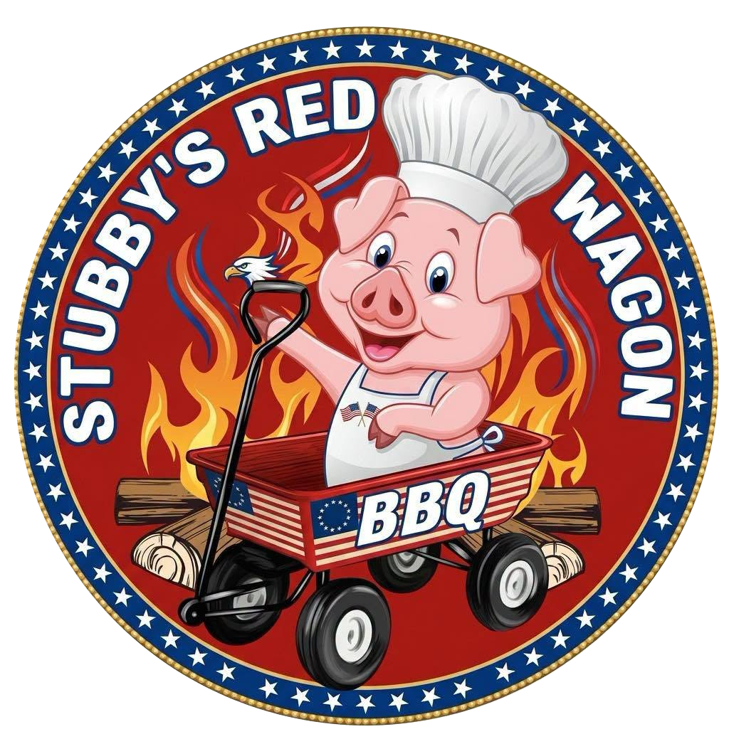 Stubby's Red Wagon BBQ Official Logo