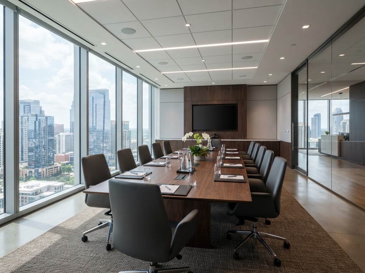 A&A Commercial Cleaning LLC — Pristine commercial conference room
