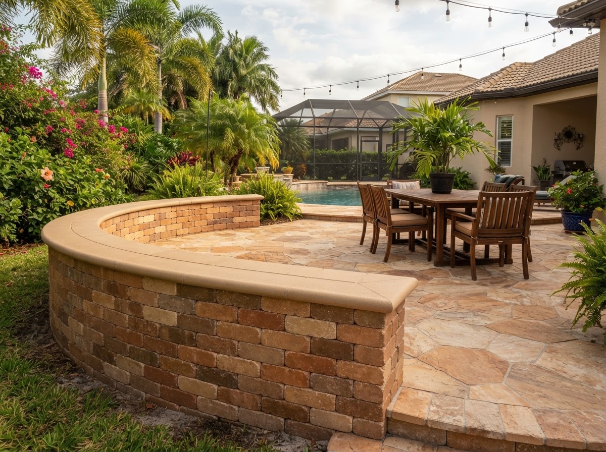 Masonry seating edge