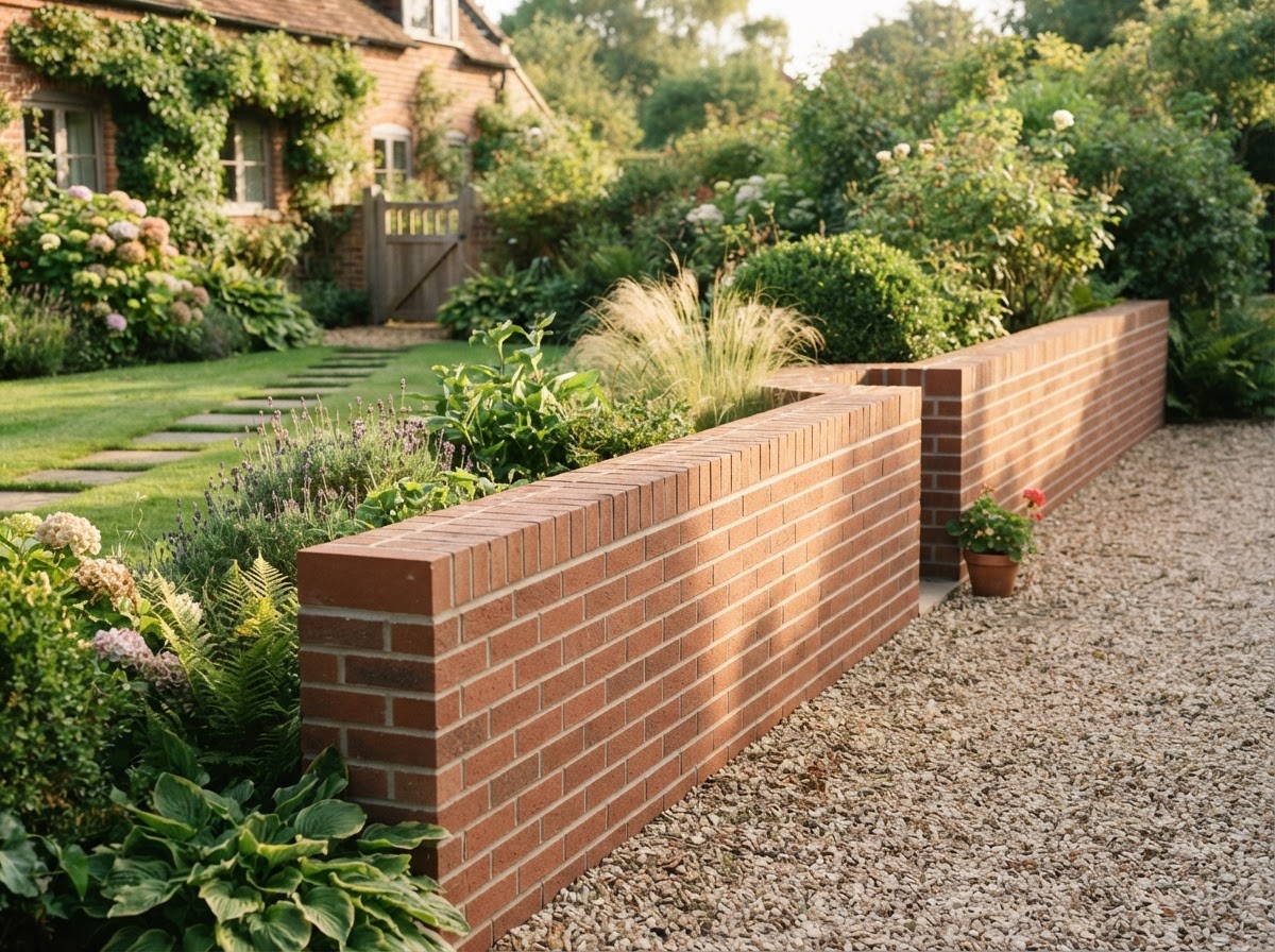 Low landscape wall