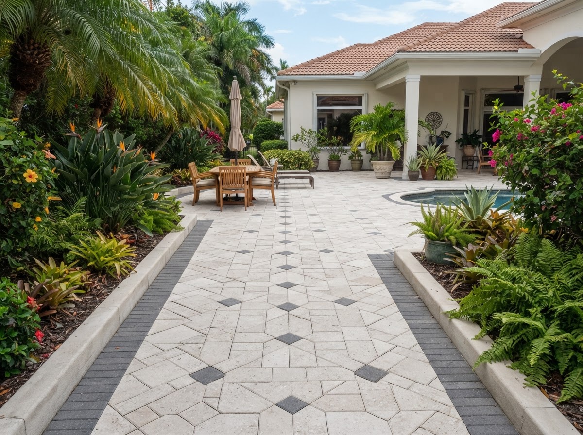 Courtyard surface