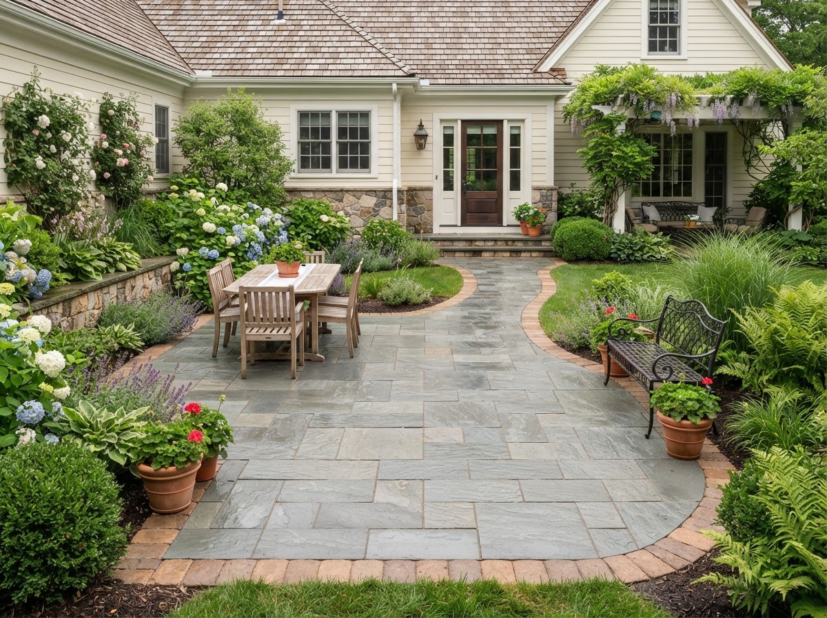Illustrative masonry scene related to Paver Installation