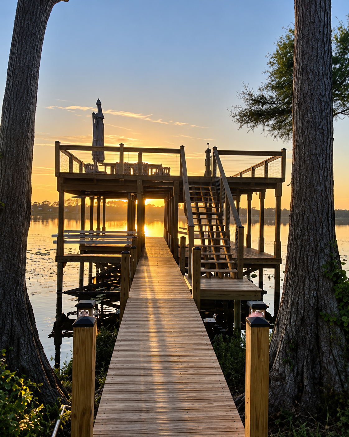 Conway Lake Dock Renovation — photo 3
