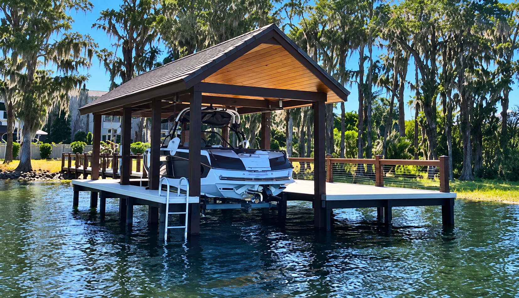 Boat Lift Installation