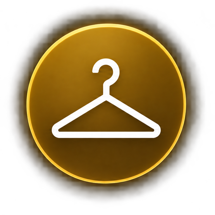 Drop 1 clothing size goal icon