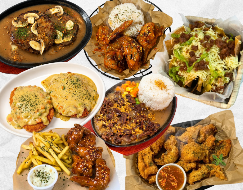 Chicks N Buns sizzling meals, chicken wings, fries & specialties served in Tanjay City