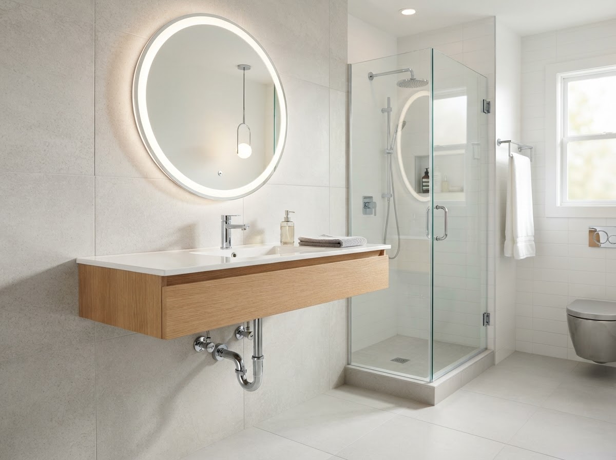 Bathroom Fixture Install