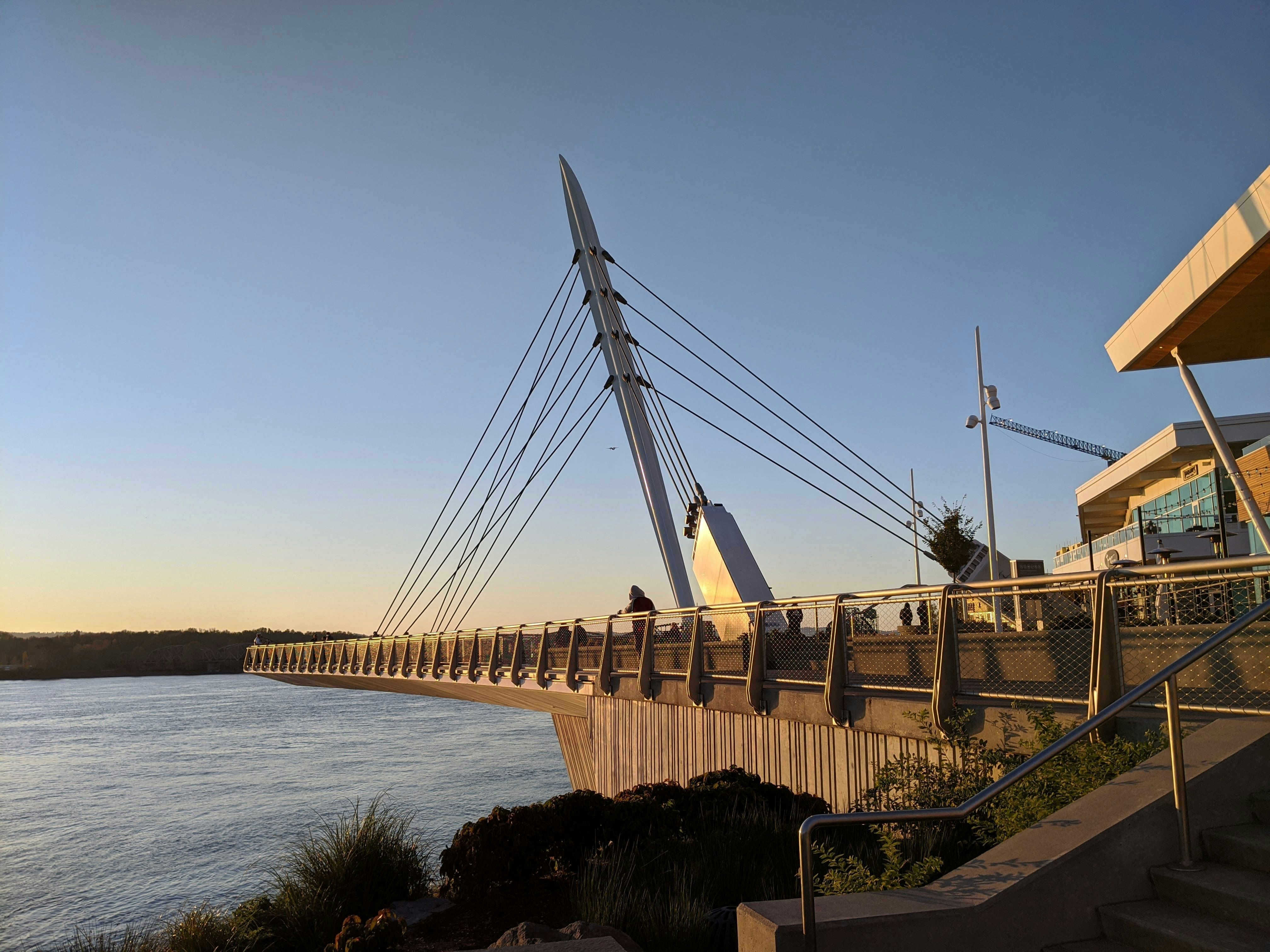 Grant Street Pier at Vancouver Waterfront Park, Vancouver, WA
