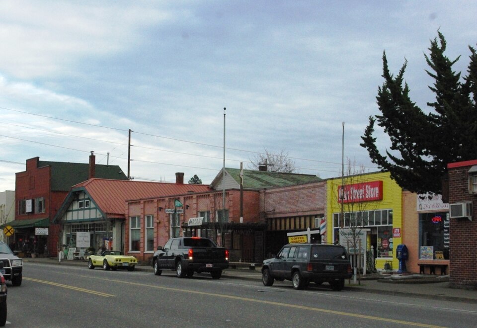 Main Street, downtown Tigard, OR
