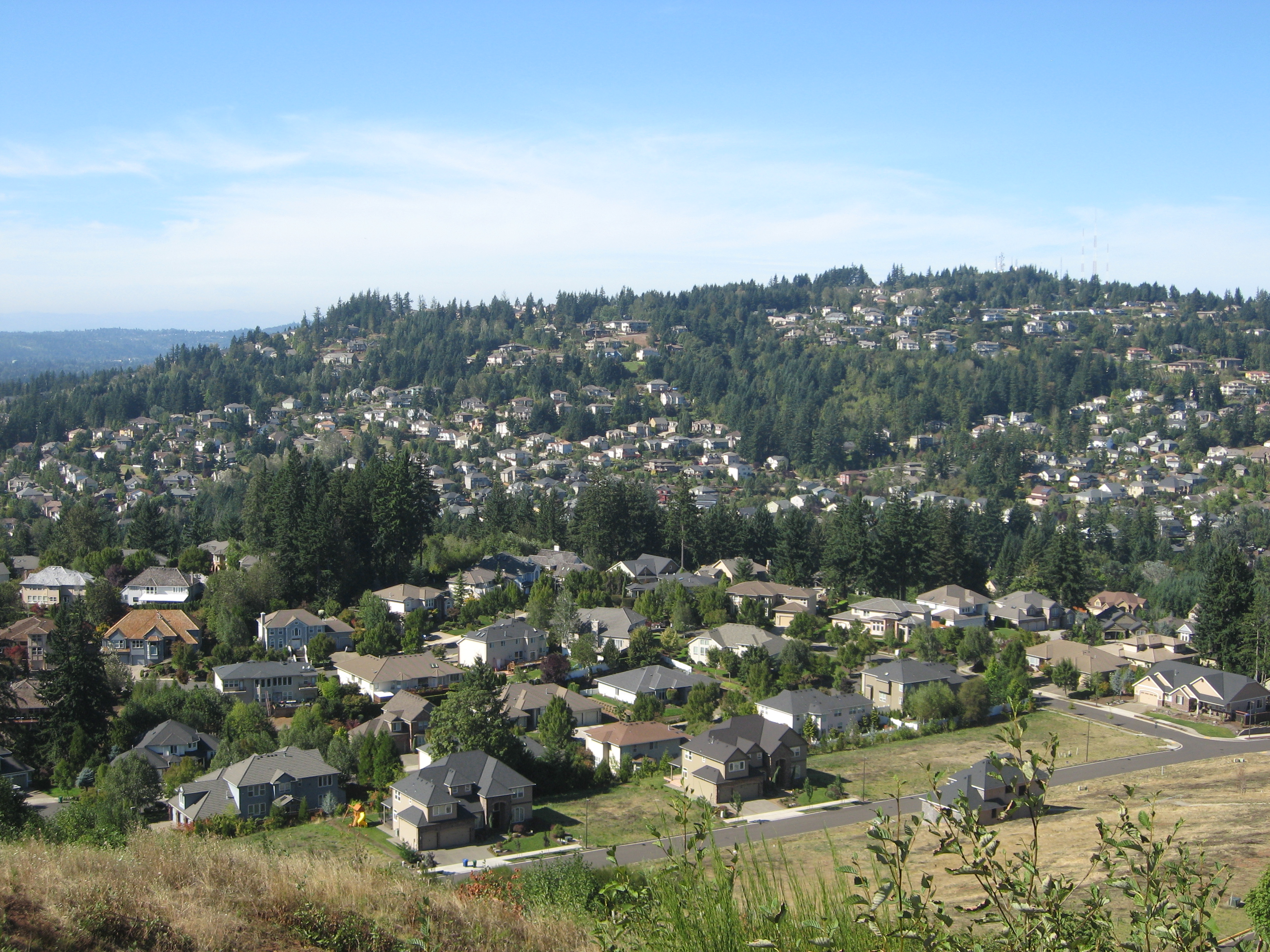Mount Scott above Happy Valley, OR