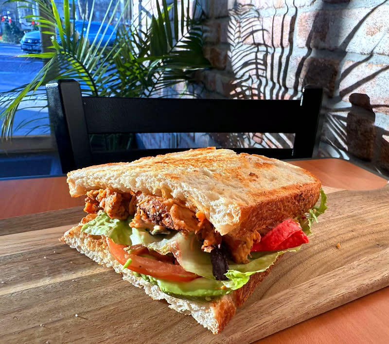 Toasted sandwich.