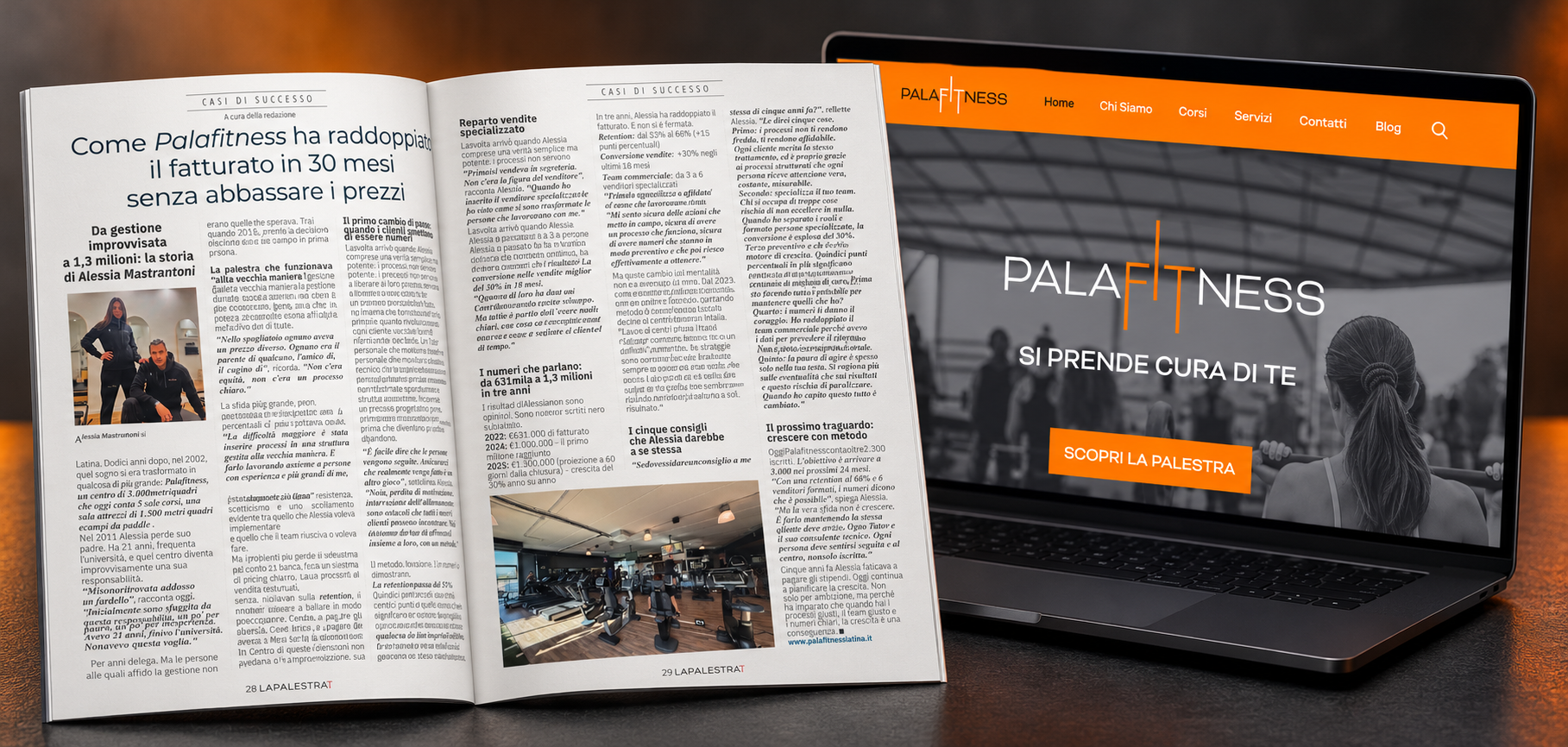 Caso Studio Palafitness Latina - La Palestra